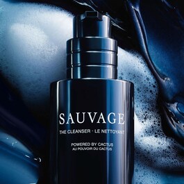 Sauvage Le Nettoyant - Produto de limpeza facial  Carvão Preto e Cato