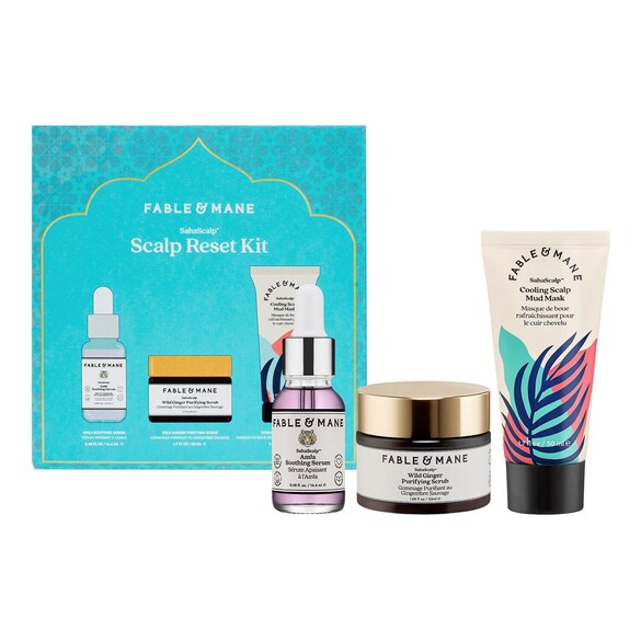 SahaScalp™  Scalp Reset Kit - Coffret Cuidados de Cabelo, Fable & Mane