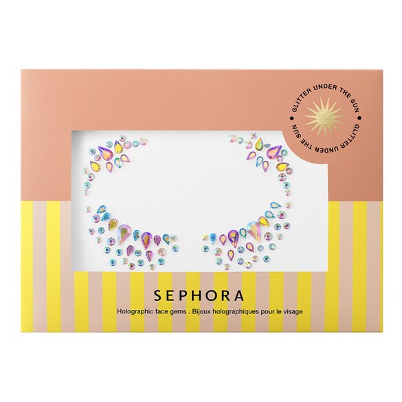 Glitter Under The Sun - Joias Holográficas para o Rosto, Sephora Collection