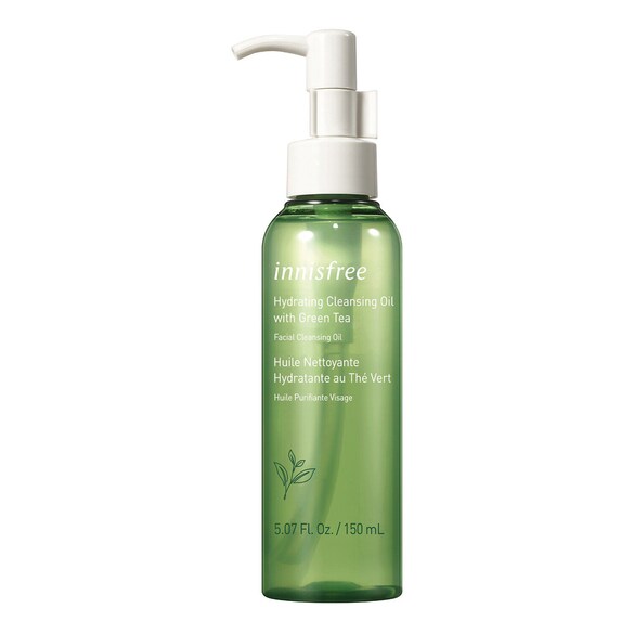 Huile Nettoyante Hydratante  Thé Vert - Óleo de Limpeza, INNISFREE