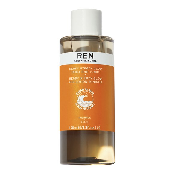 Tónico  AHA Ready Steady Glow , REN CLEAN SKINCARE
