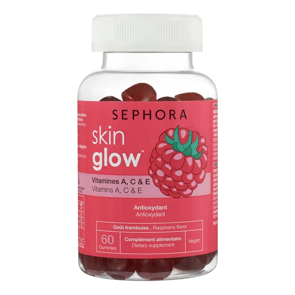 Beauty Gummies Skin Glow - Suplementos Alimentares Rosto e Cabelo, Sephora Collection