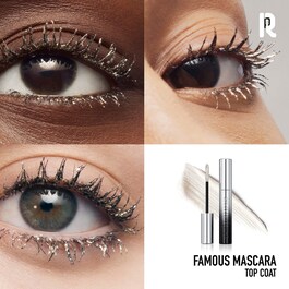 Eyephoria Famous Top Coat Mascara - Máscara Top Coat de Glitter
