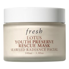 Lotus Rescue Mask - Máscara anti-idade desintoxicante de lótus, Fresh