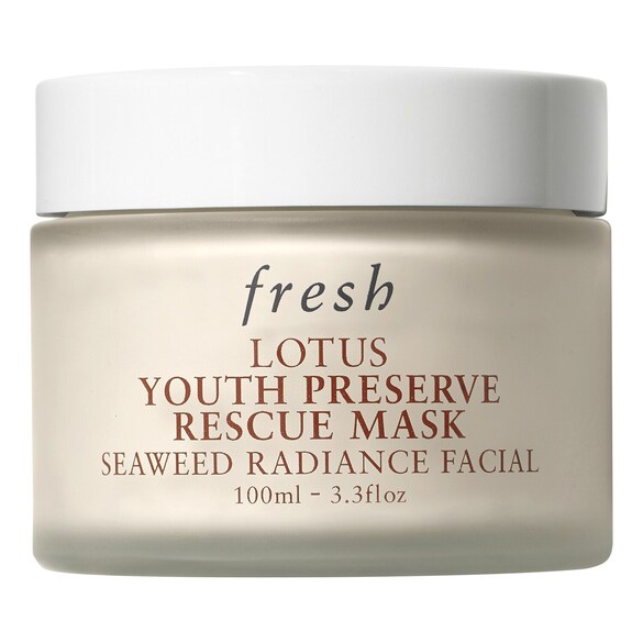 Lotus Rescue Mask - Máscara anti-idade desintoxicante de lótus, Fresh