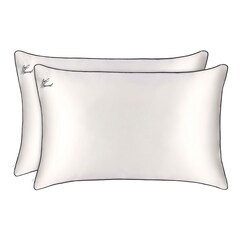 Pure Silk Queen Pillowcase Just Married- Capas de Almofada, Slip