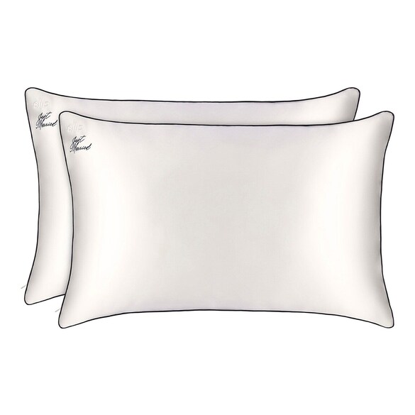 Pure Silk Queen Pillowcase Just Married- Capas de Almofada, Slip