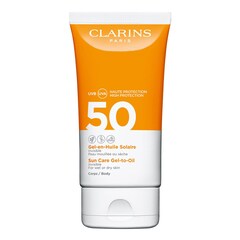 Protetor Solar Óleo-Gel Corpo - Proteção Alta SPF50, Clarins