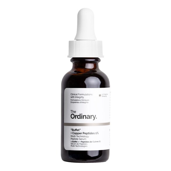 Buffet + Peptides de Cuivre 1% - Sérum Anti-Idade, THE ORDINARY