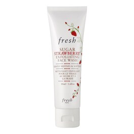 Sugar Strawberry Face Wash - Produto de limpeza exfoliante de morango e açúcar