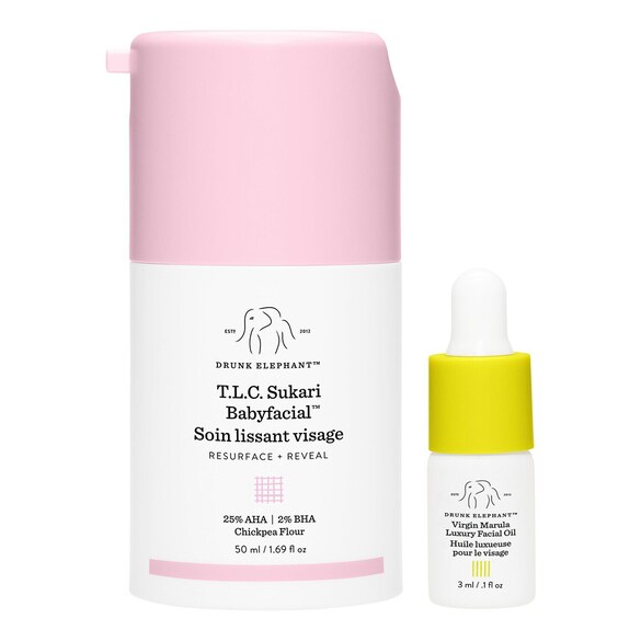 T.L.C. Sukari Babyfacial™  - Máscara Acido Glicólico, Drunk Elephant