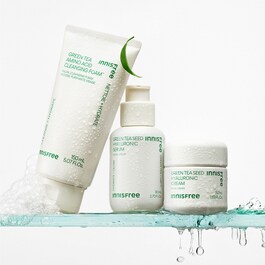 Espuma de Limpeza Facial com Chá Verde e Aminoácidos - Produto de Limpeza Facial