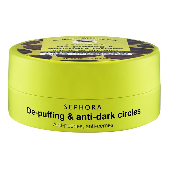 De-Puffing & Anti-Dark Circles -  15 pares de máscaras anti-fadiga, Sephora Collection