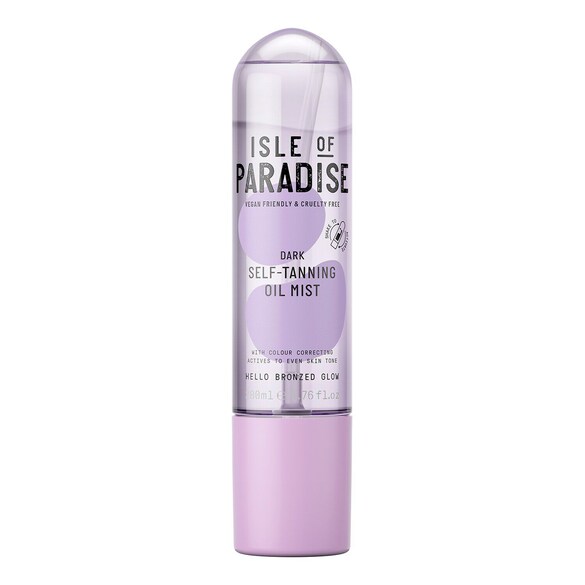 Self-Tanning Oil Mist - Óleo Corporal Bronzeador Dark, ISLE OF PARADISE