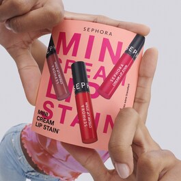 Mini Cream Lip Stain - Kit de 3 minibatons aveludados que não transferem