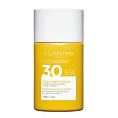 UVB UVA 30 - Fluide Solaire Minéral VISAGE, Clarins