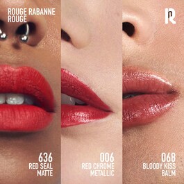 Rouge Rabanne Famous Lipcolor - Batom Metálico Hidratante