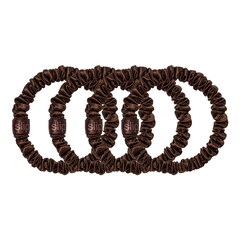 Pure Silk Skinny Scrunchies - Elásticos de Cabelo, Slip