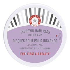 Ingrown Hair Pads with BHA&AHA - Discos, First Aid Beauty