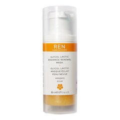 Radiance Glycol Lactic - Máscara de Peeling Suave, REN CLEAN SKINCARE