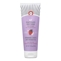 KP Body Scrub Strawberry - E Esfoliante corporal AHA de morango , First Aid Beauty