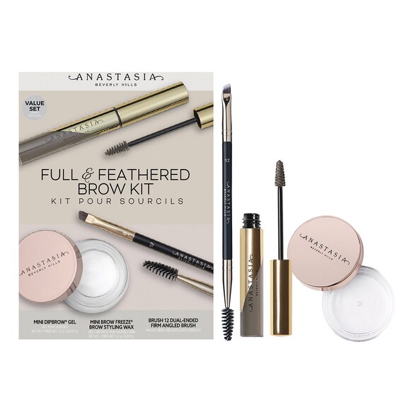 Full & Feathered Brow Kit - Coffret Maquilhagem, Anastasia Beverly Hills