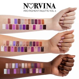 Norvina Pro Pigment Palette Vol. 5 - Paleta Sombras