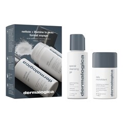 Cleanse + Brighten On The Go - Coffret Tratamento, DERMALOGICA