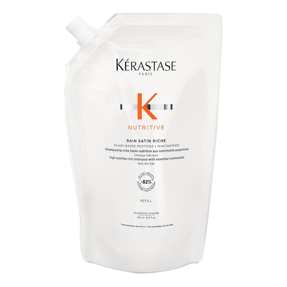 Nutritive Bain Satin Riche - Champô Cabelo muito seco Recarregável, Kérastase