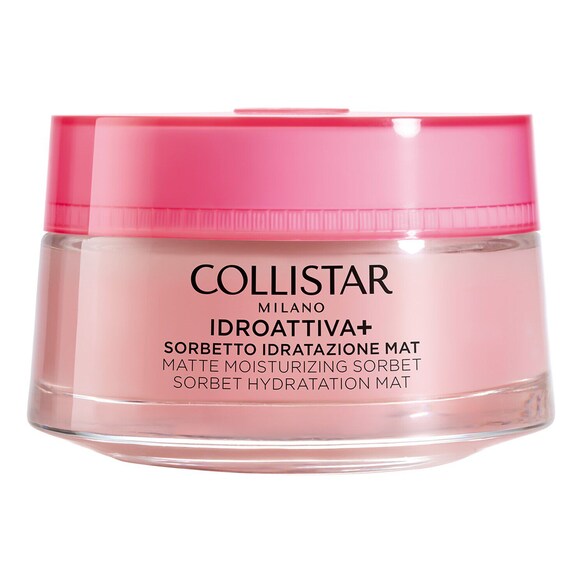 Idro-Attiva+ Sorbet Hidratação Mate - Leve para peles mistas e oleosas, Collistar