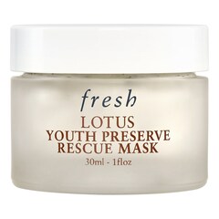 Lotus Youth Preserve Rescue Mask - Máscara esfoliante anti-envelhecimento Lotus, Fresh