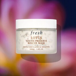 Lotus Youth Preserve Rescue Mask - Máscara esfoliante anti-envelhecimento Lotus