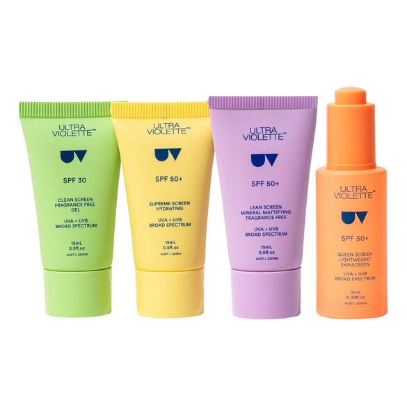Collection de Mini Crèmes Solaires - Coffret Tratamento, ULTRA VIOLETTE
