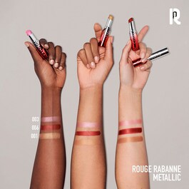 Rouge Rabanne Famous Lipcolor - Batom Metálico Hidratante