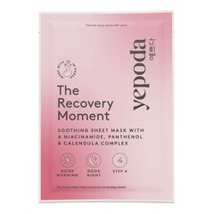 The Recovery Moment – Máscara de tecido calmante com niacinamida, YEPODA