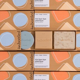 Trio Bye Bye Plastique - Coffret Tratamento