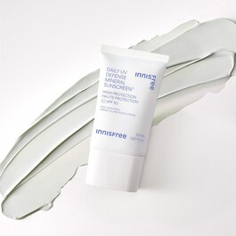 Creme solar diário mineral para o rosto - Proteção solar UVA / UVB SPF 50