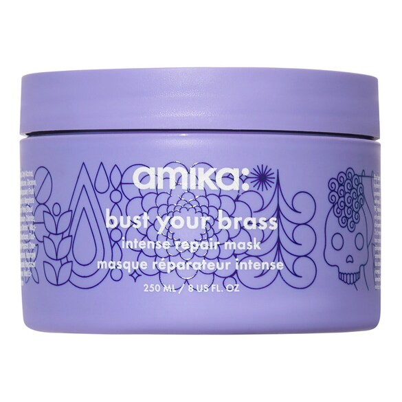 Bust Your Brass Blond Polaire - Máscara Reparadora Intensa, Amika