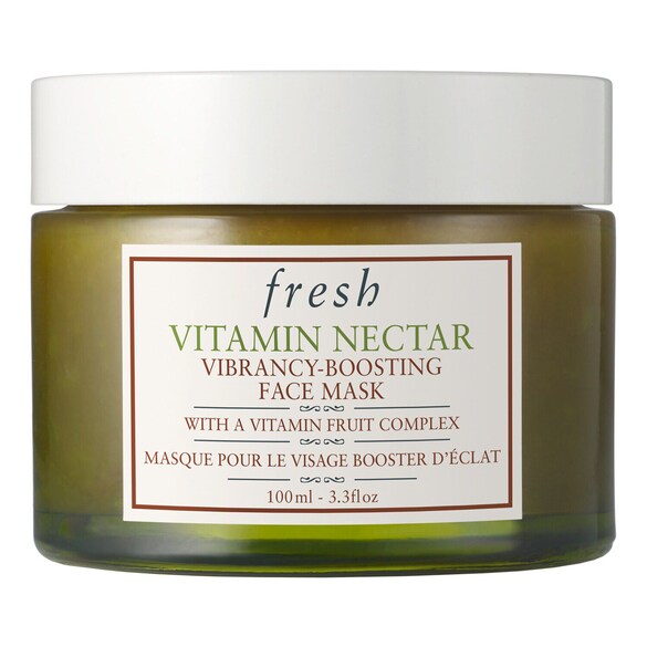 Vitamin Nectar Face Mask - Máscara de brilho vitaminada de citrinos, FRESH