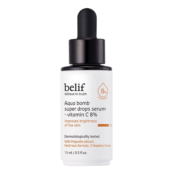 Sérum Aqua Bomb Super Drops - Serum Vitamin C 8%, Belif