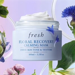 Floral Recovery Calming Mask - Máscara de noite calmante facial com vitamina C