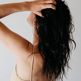 Máscara hidratante para o cabelo