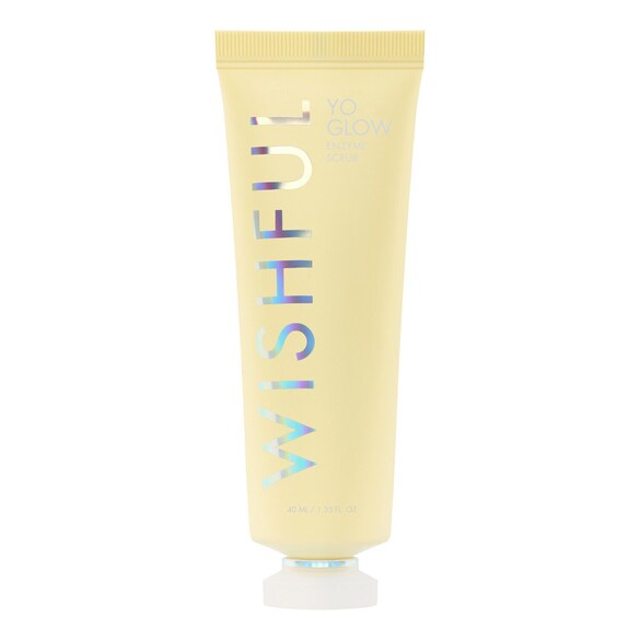 Yo Glow Mini - Esfoliante facial - Tamanho de viagem, WISHFUL