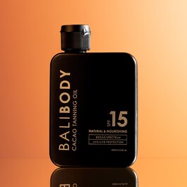 Cacao Tanning Oil SPF 15 - Óleo bronzeador protetor