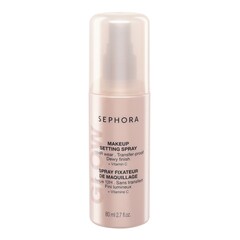 Fixador maquilhagem GLOW - Duração 12H, sem transferência, acabamento luminoso, Sephora Collection