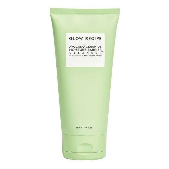 Avocado Ceramide - Creme de limpeza hidratante para a barreira cutânea, Glow Recipe