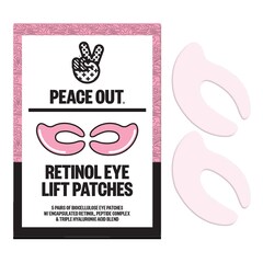 Retinol Eye Lift Patches - Patchs para os olhos com biocelulose, Peace Out Skincare