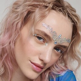 Jóias Faciais Glitter Power - Acessório Facial para Maquilhagem