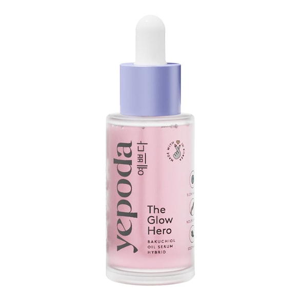 The Glow Hero – Sérum de óleo híbrido com bakuchiol, YEPODA