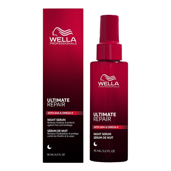 Ultimate Repair - Sérum de noite sem enxaguamento para cabelos danificados, Wella Professionals